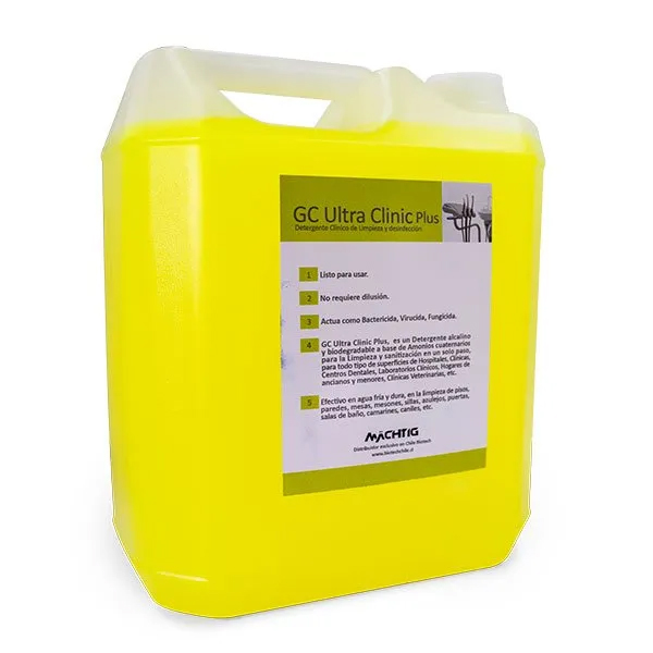 DESINFECTANTE DE SUPERFICIES - GC ULTRA CLINIC PLUS 5 LT - GC-CLEAN