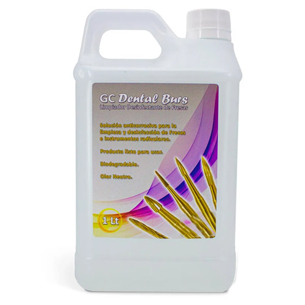 LIQUIDO DESINFECTANTE FRESAS - GC DENTAL BURS - 1 LT - GC-CLEAN