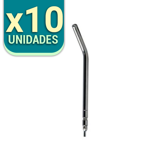 PUNTAS JERINGA TRIPLE - ACERO INOX X10 UNIDADES - OME