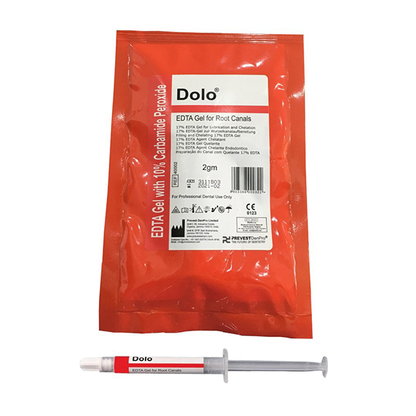 EDTA GEL 17% - DOLO ENDOGEL -1 JERINGA 2gr - PREVEST