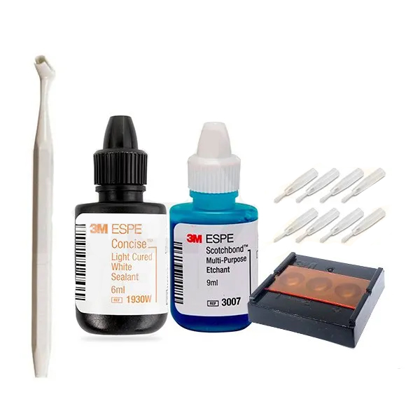 SELLANTE - KIT CONCISE BOTELLA 6ML + ACIDO + PINCELES - 3M