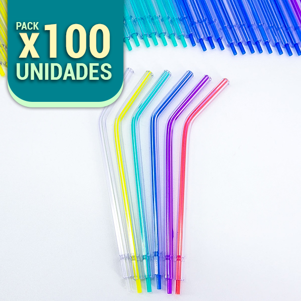 PUNTAS JERINGA TRIPLE - DESECHABLES X 100 UN - MACHTIG