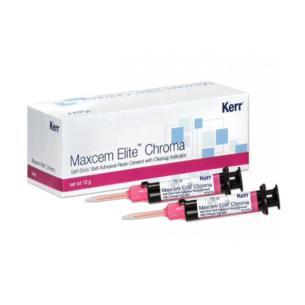 CEMENTO RESINA - MAXCEM ELITE CHROMA (2x5 GR) - KERR