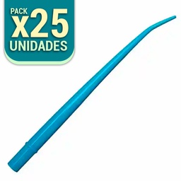 CANULA PLASTICA X 25U