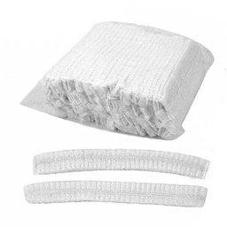 [BA02826] GORRO DESECHABLES - TIPO CLIP ELASTICO BOLSA X 100 UN