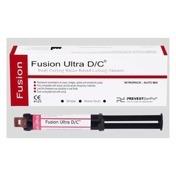 [PD014] CEMENTO RESINA - FUSION ULTRA DC A2 AUTOMIX JERINGA 9 GR - PREVEST
