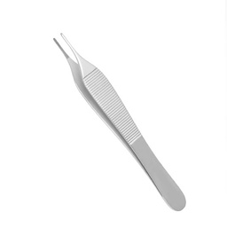 [LEO143] PINZA ADSON ANATOMICA SIN DIENTE - LEOINOX