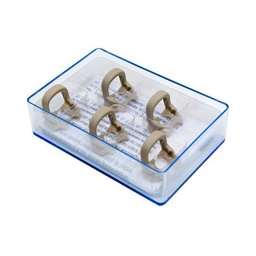 [KAKER073] SET DE 5 CLAMPS RESINA SOFT CLAMPS - AUTOCLAVABLES KERR